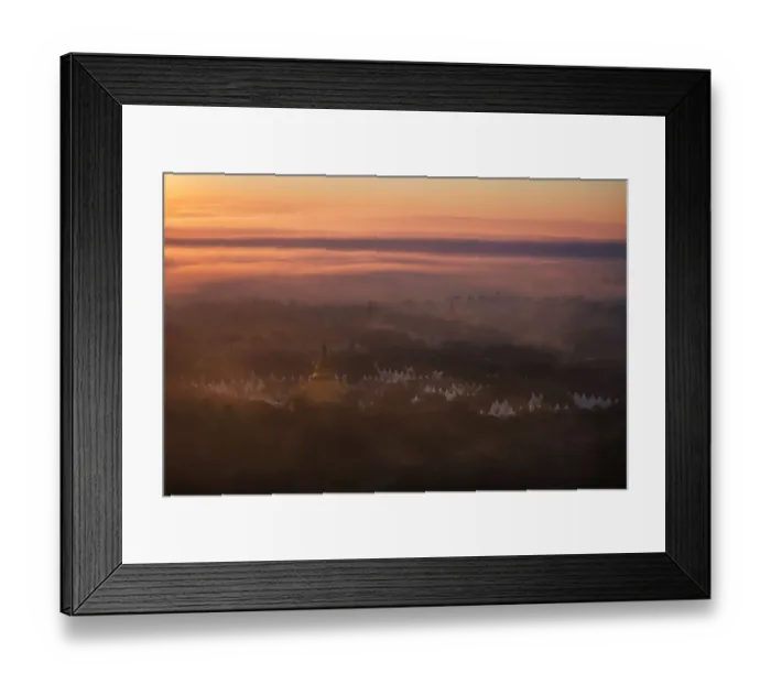 Framed Print : Kuthodaw Pagoda, Mandalay