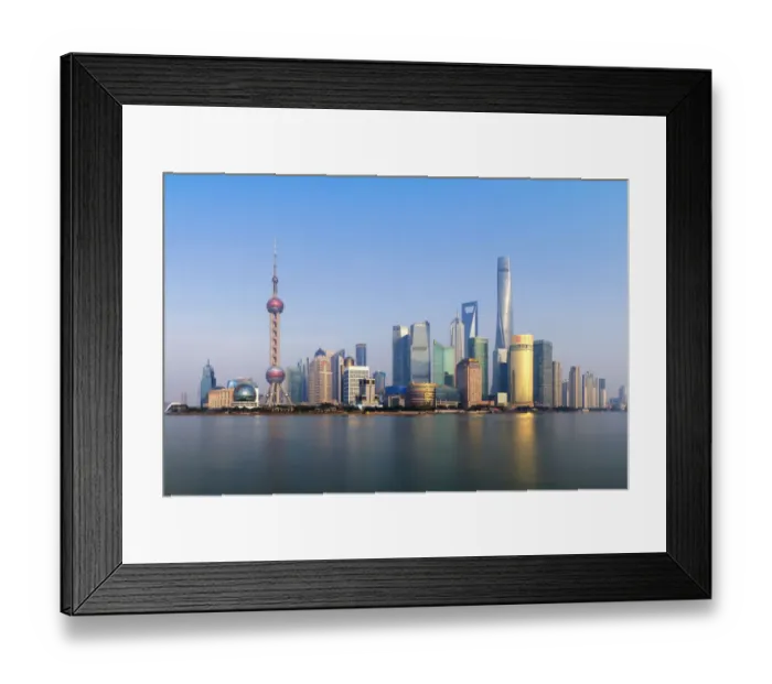 Framed Print : Landmark of Shanghai