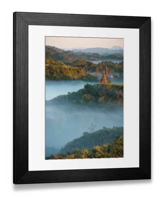 Framed Print : Mrauk-U, Myanmar Framed Print : Mrauk-U, Myanmar