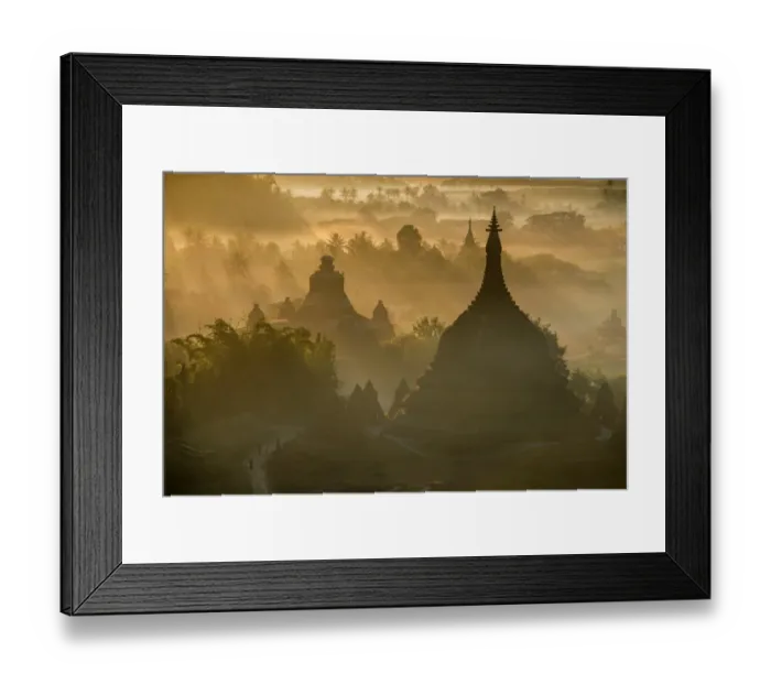 Framed Print : Mrauk-U, Myanmar