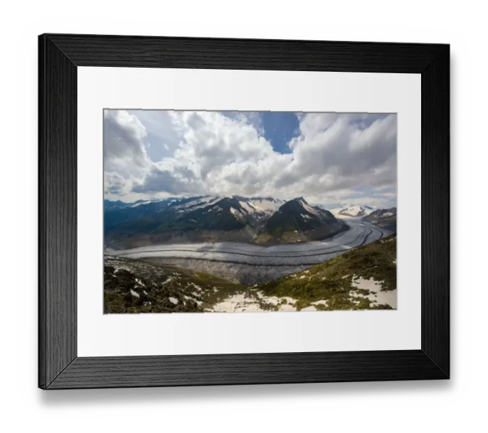 Framed Print : Aletsch Glacier, Switzerland Framed Print : Aletsch Glacier, Switzerland