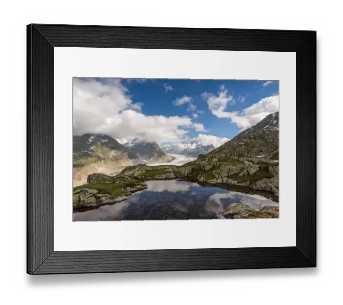 Framed Print : Aletsch Glacier, Switzerland Framed Print : Aletsch Glacier, Switzerland