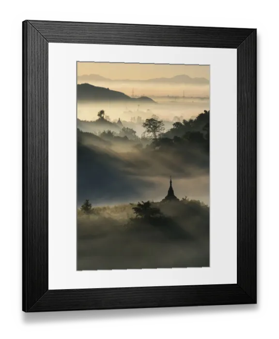 Framed Print : Mrauk-U, ancient capital of the kingdom of Arakan Framed Print : Mrauk-U, ancient capital of the kingdom of Arakan