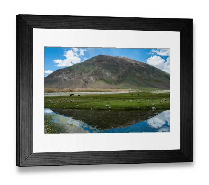 Framed Print : Landscape view of Zanskar, India Framed Print : Landscape view of Zanskar, India