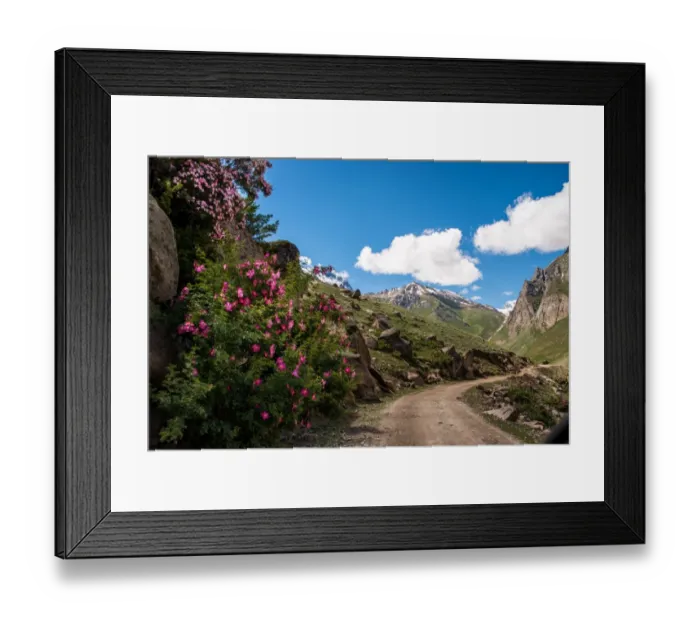 Framed Print : Landscape view of Kargil-Zanskar Route Framed Print : Landscape view of Kargil-Zanskar Route