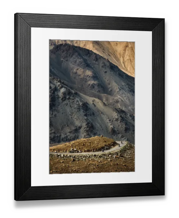 Framed Print : Mountain pass in Ladakh region Framed Print : Mountain pass in Ladakh region