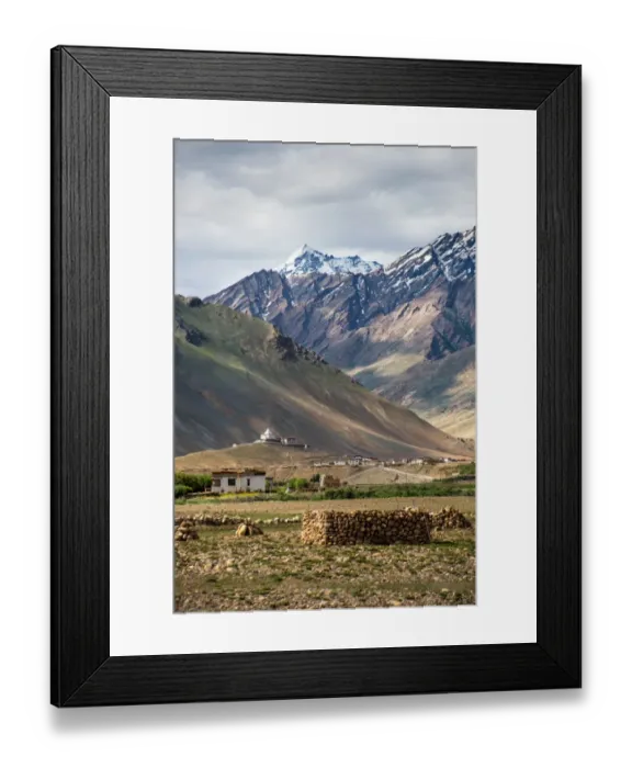 Framed Print : Pibiting Monastery, Padum, Zanskar Valley