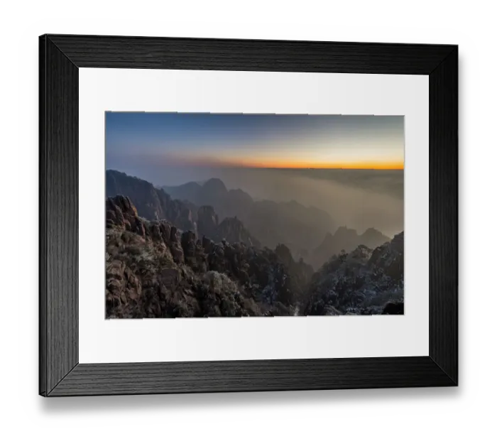 Framed Print : Huangshan mountain in winter season Framed Print : Huangshan mountain in winter season