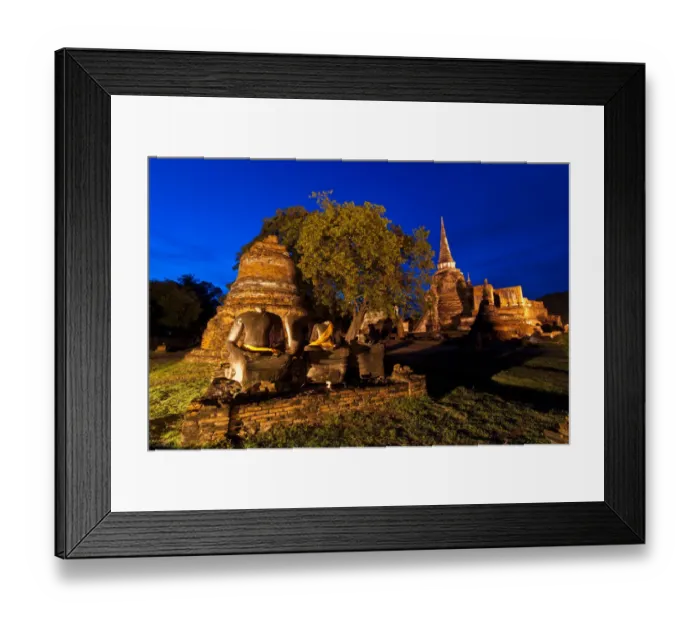 Framed Print : Wat Phra Si Sanphet at night Framed Print : Wat Phra Si Sanphet at night