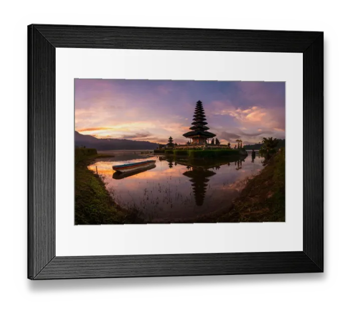 Framed Print : Pura Ulun Danu Bratan Framed Print : Pura Ulun Danu Bratan