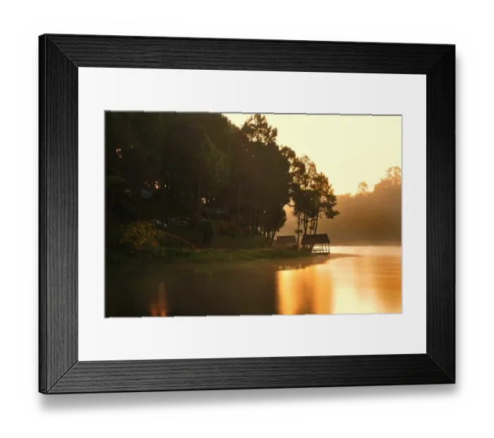 Framed Print : Pang Ung, Maehongson Framed Print : Pang Ung, Maehongson