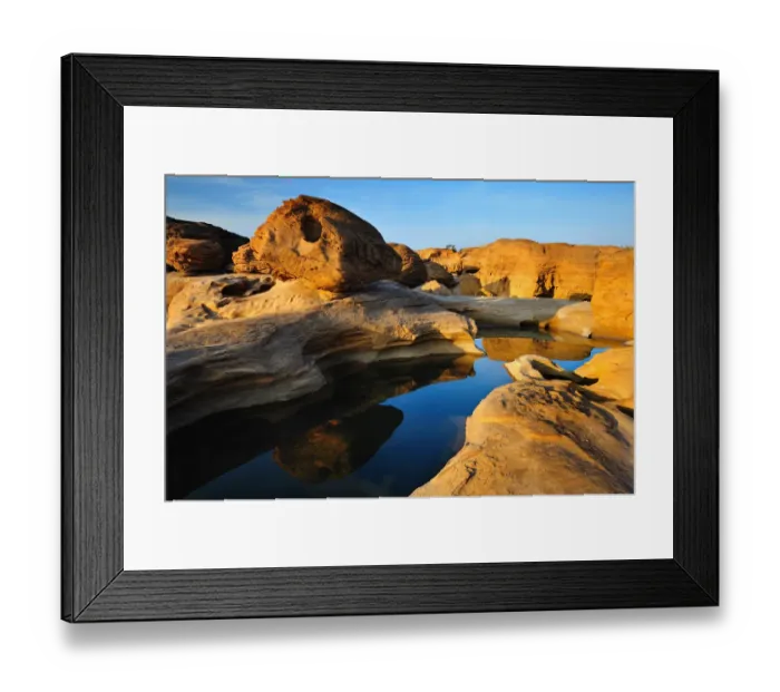 Framed Print : Samphanbok Rocks Framed Print : Samphanbok Rocks