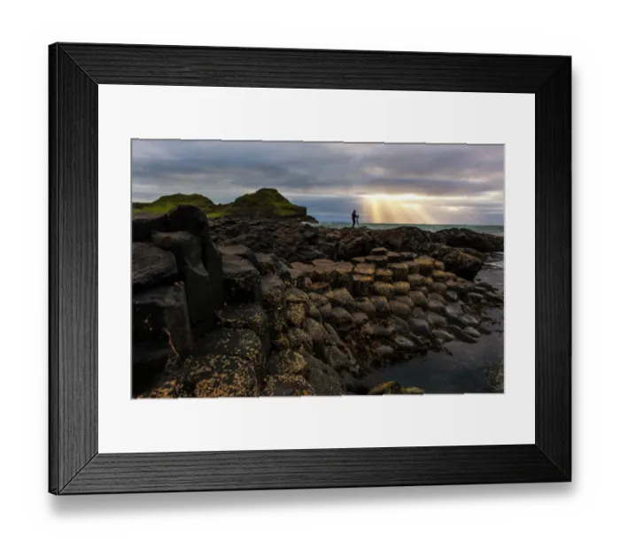 Framed Print : Giants Causeway Bay