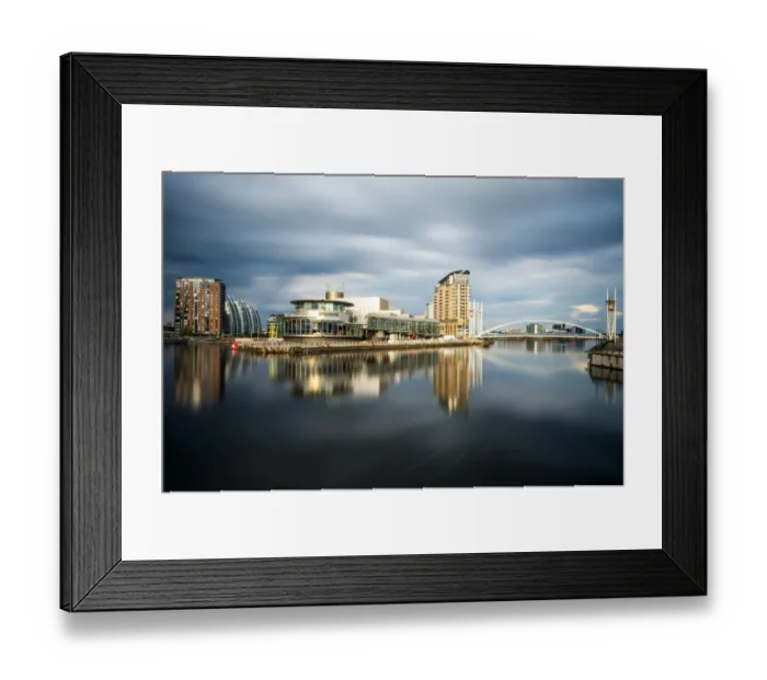 Framed Print : Salford Quays, Manchester Framed Print : Salford Quays, Manchester