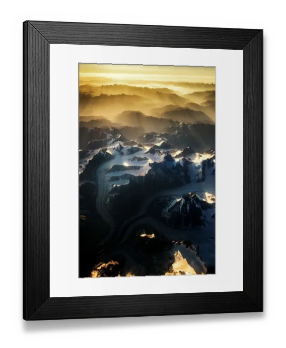 Framed Print : Himalaya range from above Framed Print : Himalaya range from above