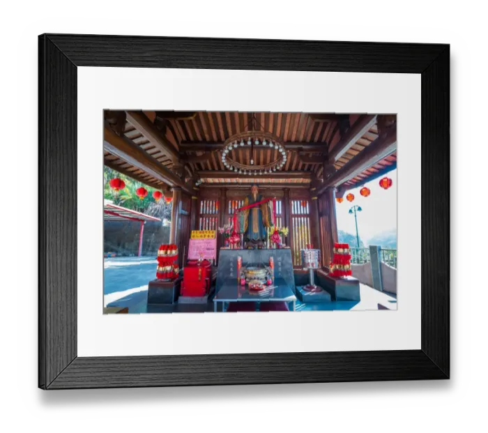 Framed Print : The god of Matchmaker of Long Fong Temple Framed Print : The god of Matchmaker of Long Fong Temple