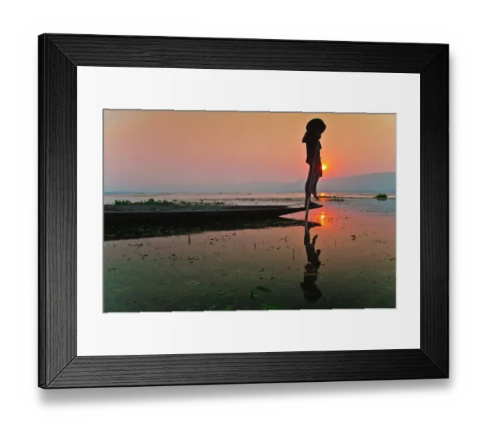 Framed Print : Inle Lake Fisherman Framed Print : Inle Lake Fisherman