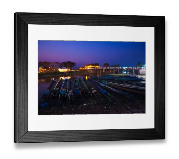 Framed Print : Nyaungshwe local pier, Inle lake Framed Print : Nyaungshwe local pier, Inle lake