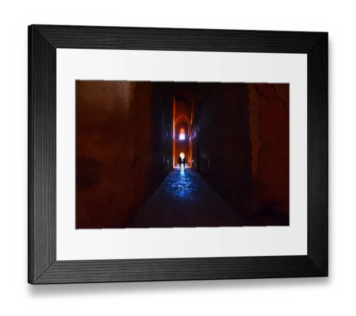 Framed Print : Old hallway in Bagan pagoda Framed Print : Old hallway in Bagan pagoda