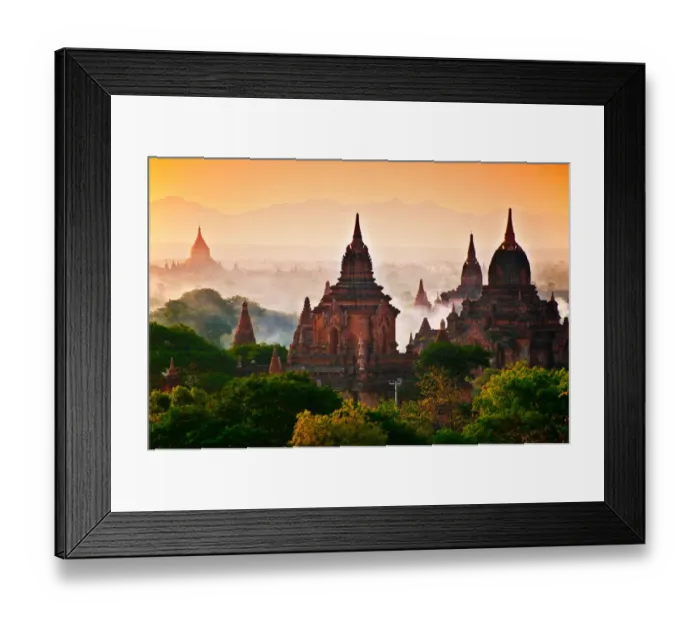 Framed Print : Bagan, Myanmar Framed Print : Bagan, Myanmar