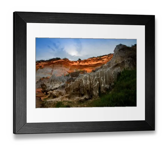 Framed Print : Mui Ne Fairy Stream, Vietnam Framed Print : Mui Ne Fairy Stream, Vietnam