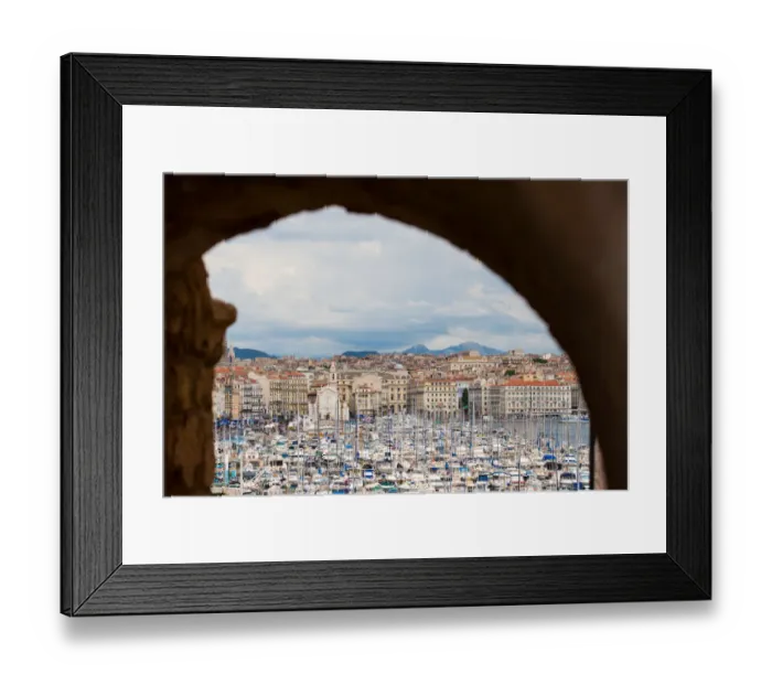 Framed Print : Old Port of Marseille Framed Print : Old Port of Marseille
