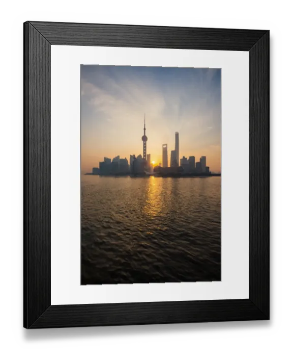 Framed Print : Landmark of Shanghai Framed Print : Landmark of Shanghai