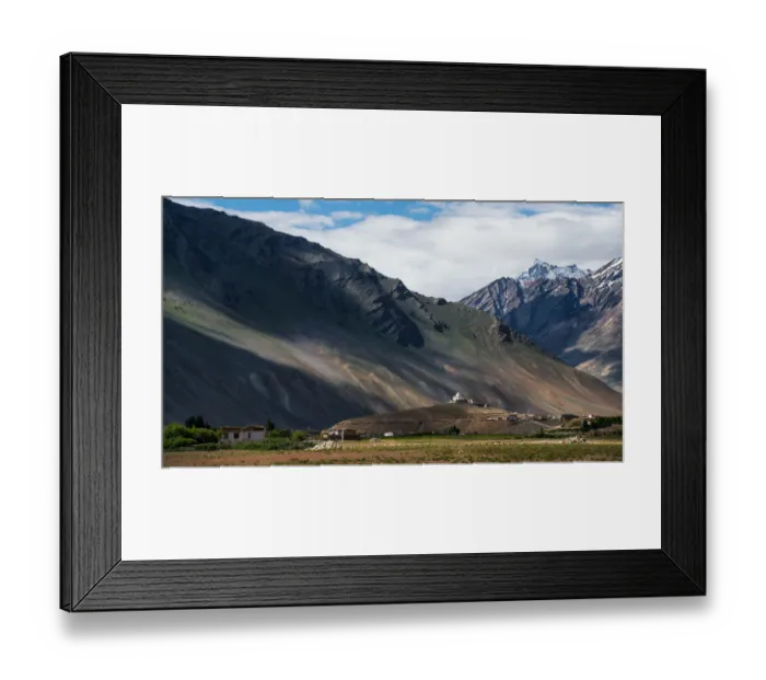 Framed Print : Pibiting Gompa in Padum, Zanskar Valley Framed Print : Pibiting Gompa in Padum, Zanskar Valley