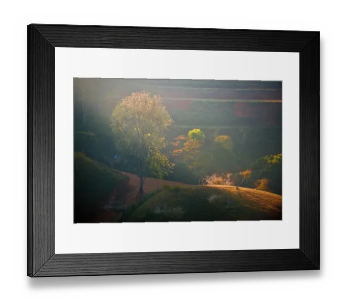 Framed Print : Landscape of Doi Ang Khang, Chiangmai, Thailand Framed Print : Landscape of Doi Ang Khang, Chiangmai, Thailand