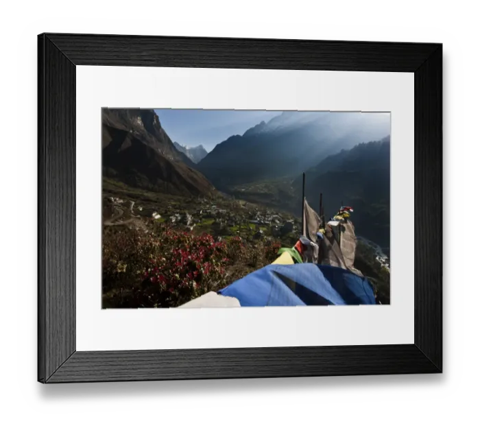 Framed Print : Landscape of Lachung area, North Sikkim, India Framed Print : Landscape of Lachung area, North Sikkim, India