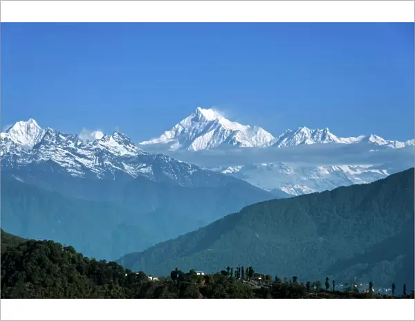 Kangchenjunga view from Darjeeling
