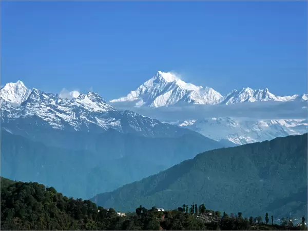 Kangchenjunga view from Darjeeling