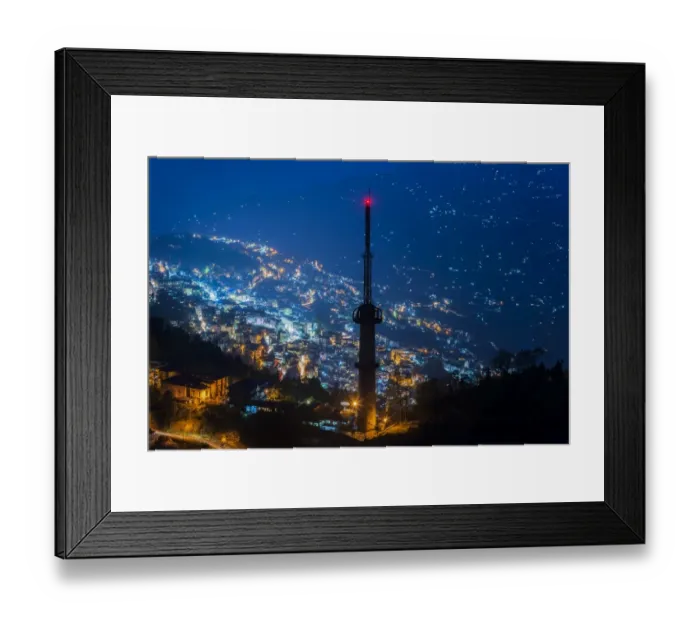 Framed Print : TV tower at Gangtok, Sikkim, India