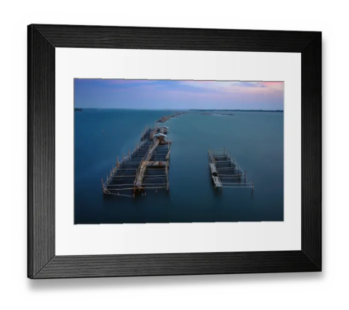 Framed Print : Fishing coop in Chantaburi, Thailand Framed Print : Fishing coop in Chantaburi, Thailand