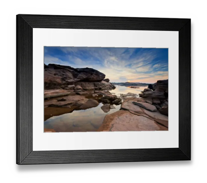 Framed Print : Samphanbok Rocks, Ubon Rachathani, Thailand Framed Print : Samphanbok Rocks, Ubon Rachathani, Thailand
