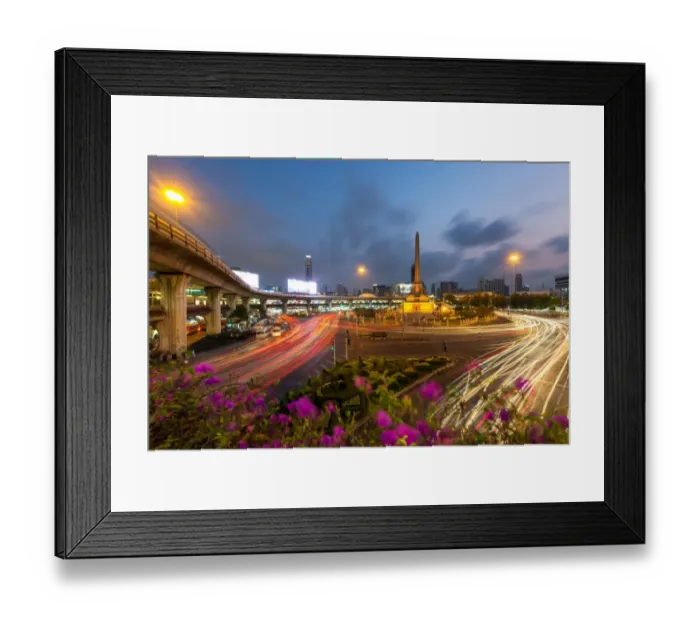 Framed Print : Bangkok by night