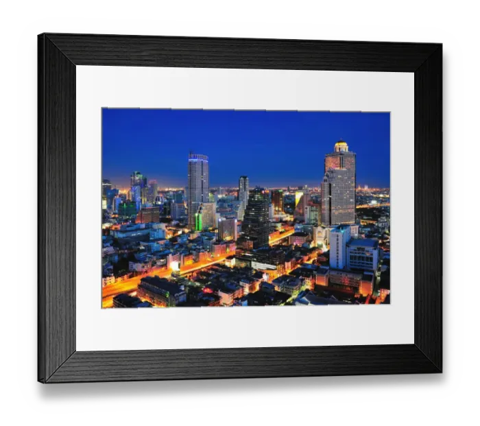 Framed Print : Bangkok city Framed Print : Bangkok city