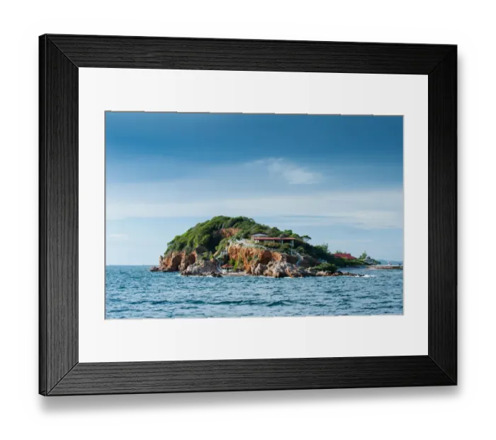 Framed Print : Koh Krok, Pattaya, Thailand Framed Print : Koh Krok, Pattaya, Thailand