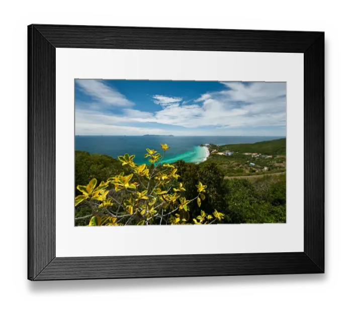 Framed Print : Koh Lan (Lan Island), Thailand Framed Print : Koh Lan (Lan Island), Thailand