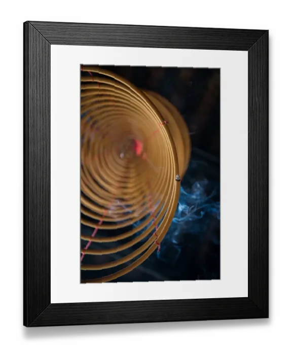 Framed Print : Coil incenses at the chinese temple in Macau Framed Print : Coil incenses at the chinese temple in Macau