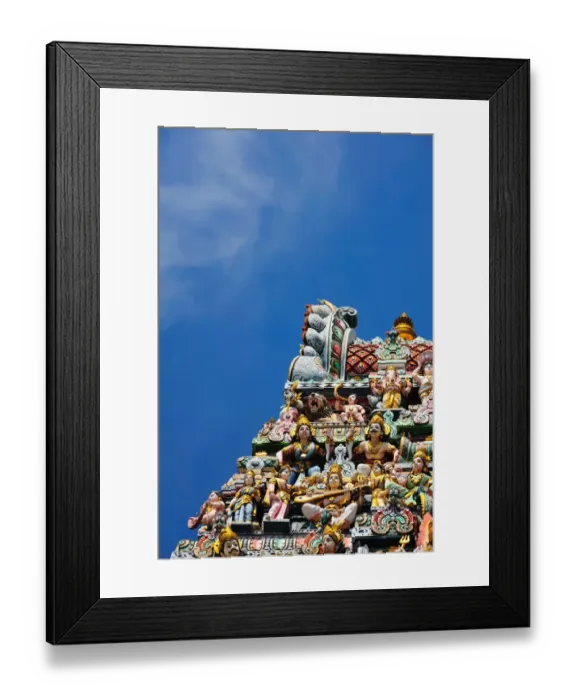 Framed Print : Sri Mariamman Temple, Singapore Framed Print : Sri Mariamman Temple, Singapore