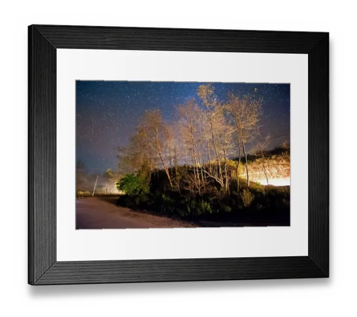 Framed Print : Night shot in Yuanyang, Yunnan, China Framed Print : Night shot in Yuanyang, Yunnan, China