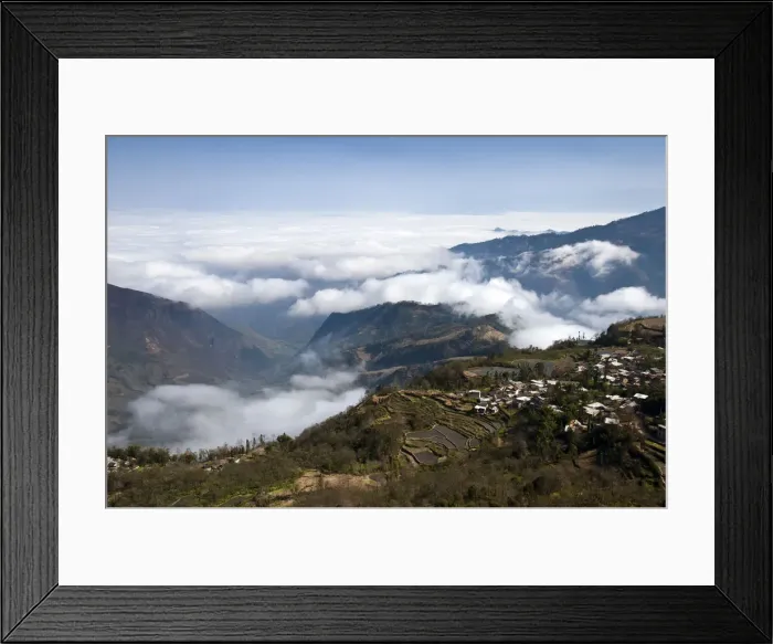 Framed Print : Yuanyang rice terrace Framed Print : Yuanyang rice terrace