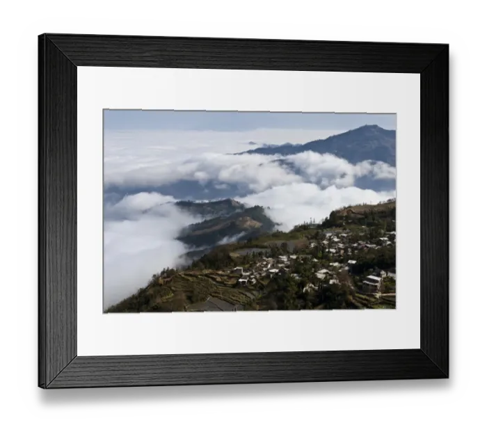 Framed Print : Yuanyang rice terrace, Yunnan, China Framed Print : Yuanyang rice terrace, Yunnan, China
