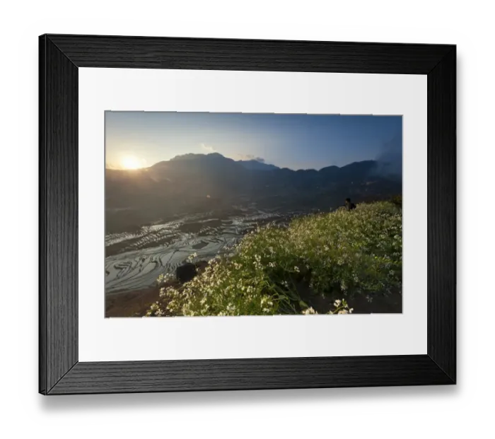 Framed Print : Yuanyang rice terrace Framed Print : Yuanyang rice terrace