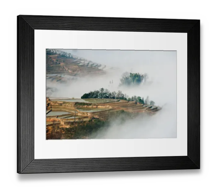 Framed Print : Yuanyang rice terrace Framed Print : Yuanyang rice terrace