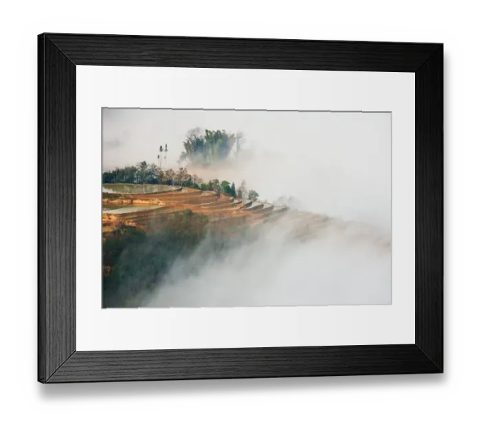 Framed Print : Yuanyang rice terrace, Yunnan, China Framed Print : Yuanyang rice terrace, Yunnan, China