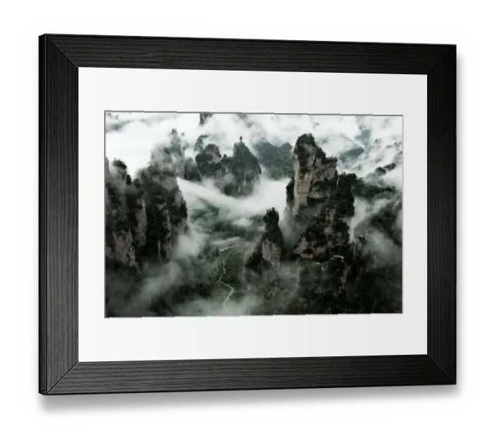 Framed Print : Zhangjiajie National Forest Park, China Framed Print : Zhangjiajie National Forest Park, China