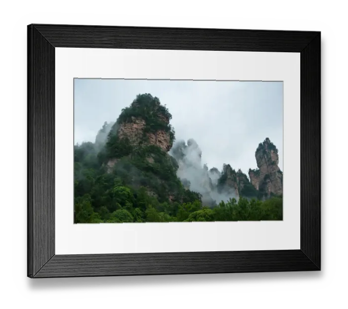 Framed Print : Zhangjiajie National Forest Park, China Framed Print : Zhangjiajie National Forest Park, China