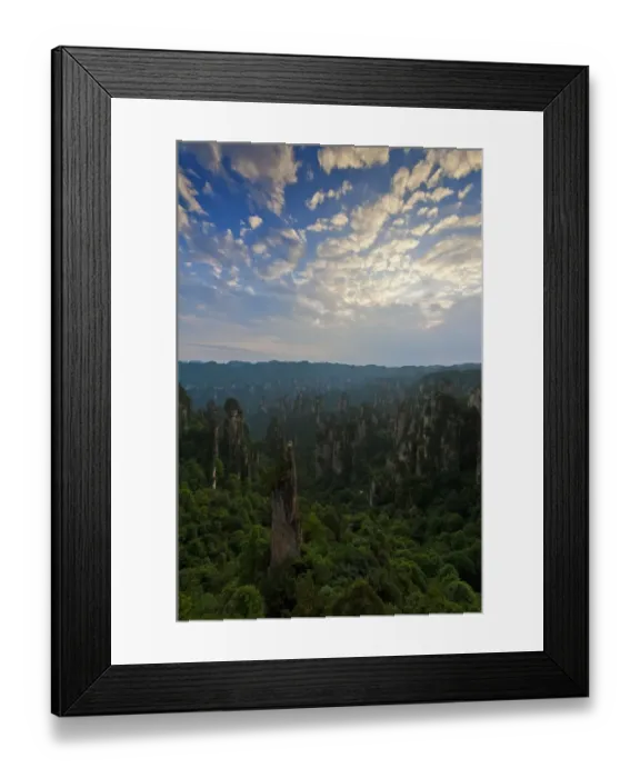 Framed Print : Zhangjiajie National Forest Park, China Framed Print : Zhangjiajie National Forest Park, China